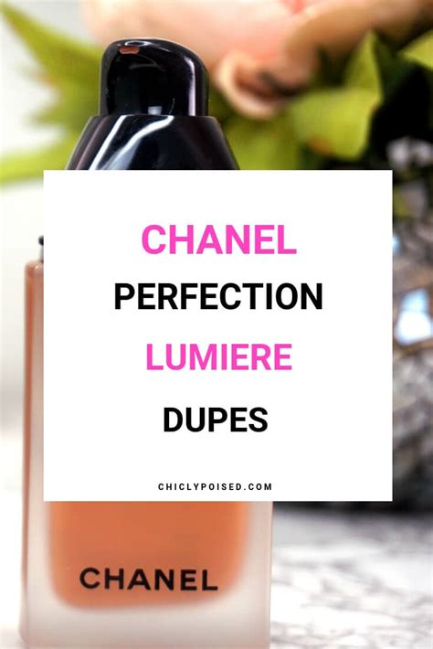 chanel perfection lumiere dupes|chanel perfection lumiere discontinued.